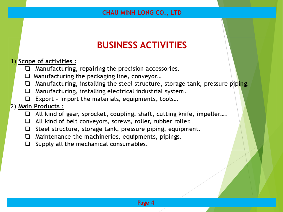 profile ch&acirc;u minh long 